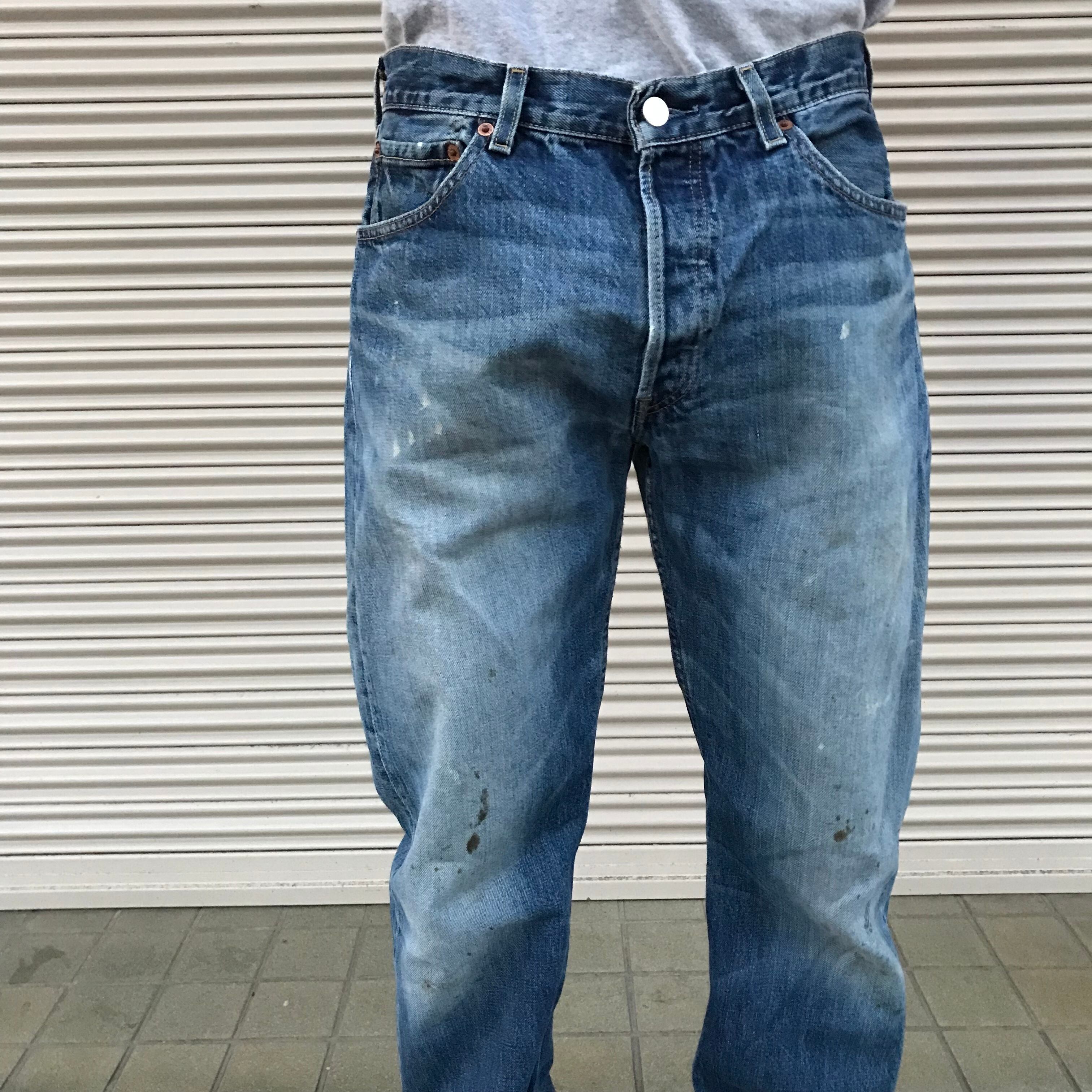 雰囲気抜群 スペイン製 00s リーバイス ユーロ LEVI'S 501 EURO