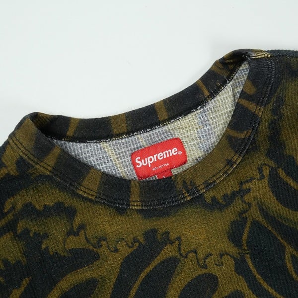 Size【L】 SUPREME シュプリーム 20SS Waves L/S Top Black サーマル