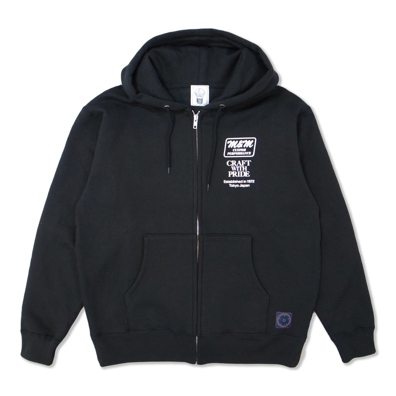 Salsation フーディジャケット　Ｍ M&M -Apparel- : ZIP HOODIE | Gusset