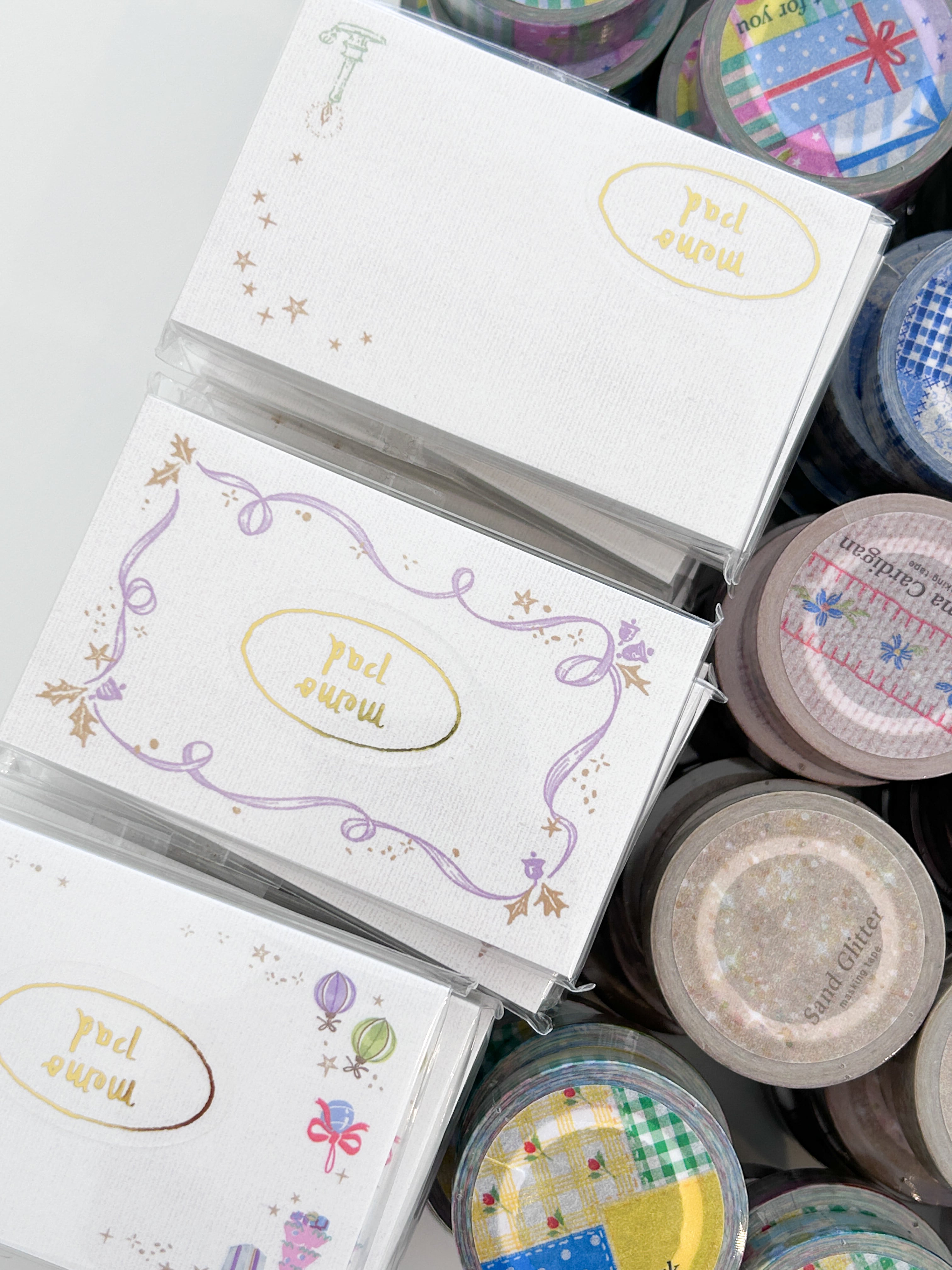 韓国作家　メモ帳 バラ売り BOKI】ミニメモ帳 Ornament | 韓国文具・雑貨 kaulcoffee.studio