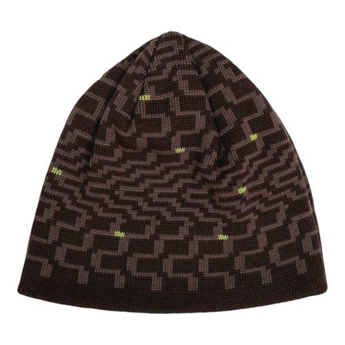 【COMFORTABLE REASON】Chaos Inject Beanie(BROWN)〈国内送料無料〉