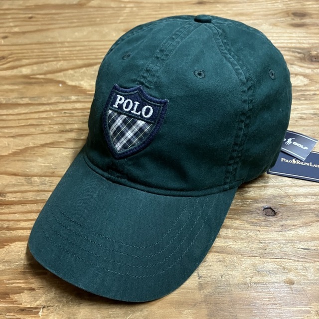 [NEW] POLO GOLF EMBLEM CAP GREEN