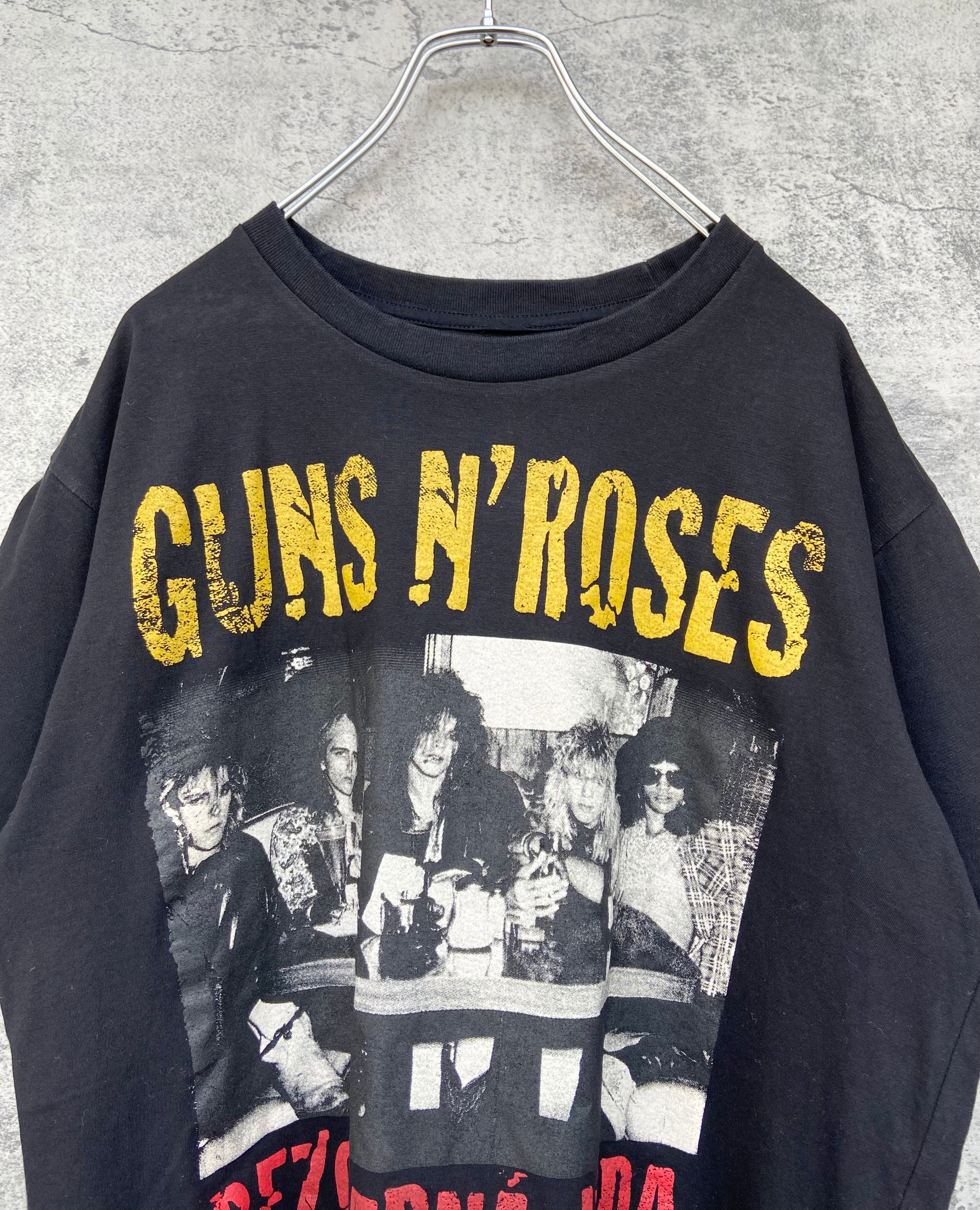 海外バンド Guns N' Roses ガンズ・アンド・ローゼズ 黒 Tシャツ