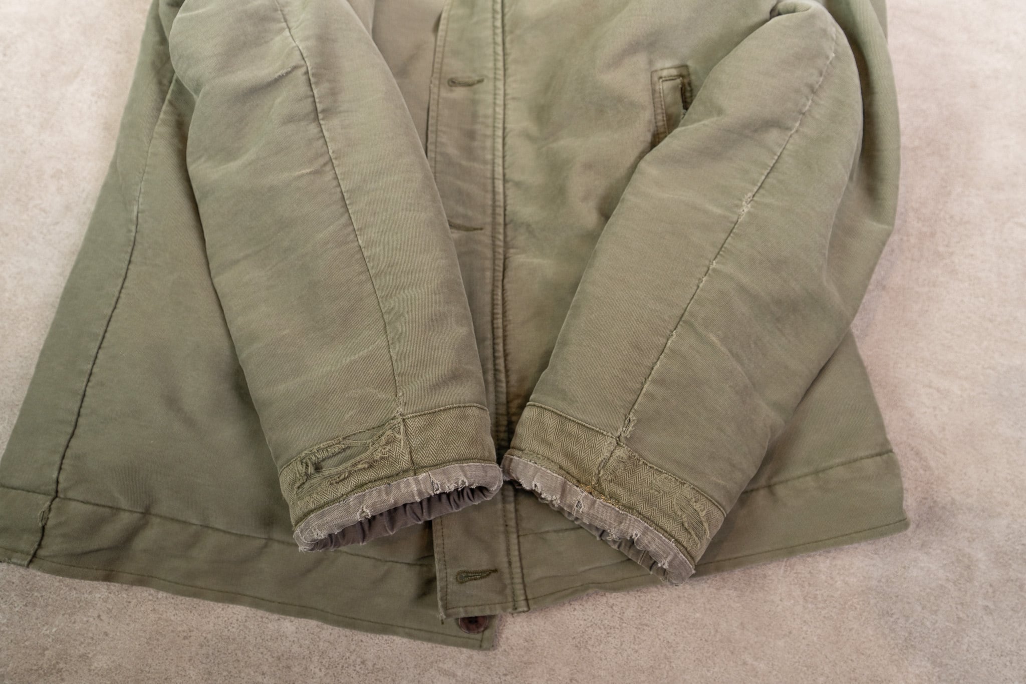 LARGE】French Navy N-1 Deck Jacket 実物 フランス海軍 N-1型 デッキ