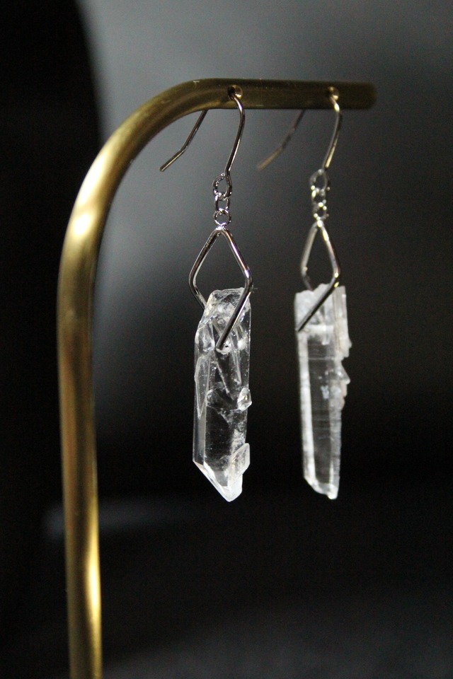 【113】宮崎クリスタル nishimera ピアス