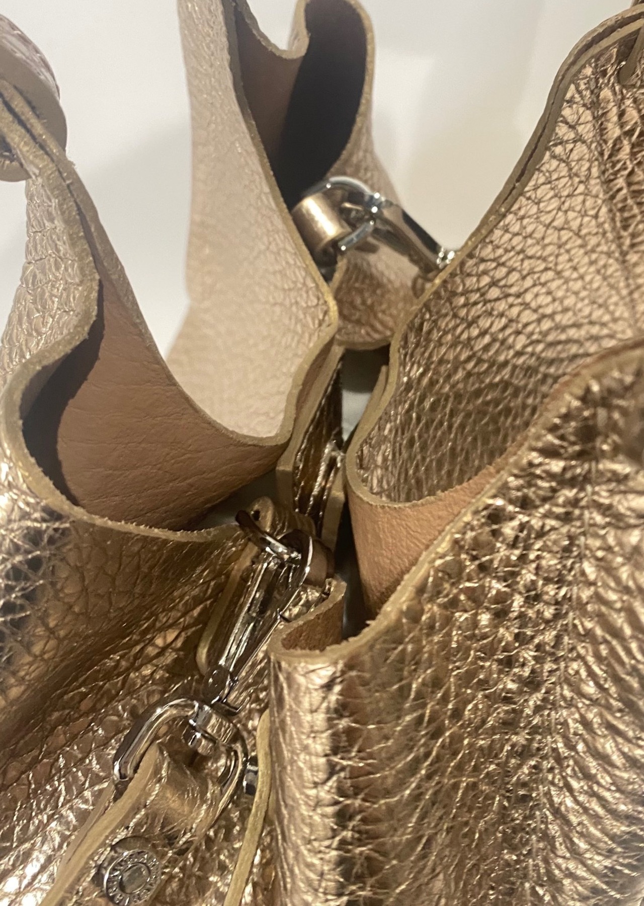 GIANNI CHIARINI ジャンニキアリーニ DUA 2way ショルダーバック BS9719RNGDBL-TU-MIRAGE-CLAY