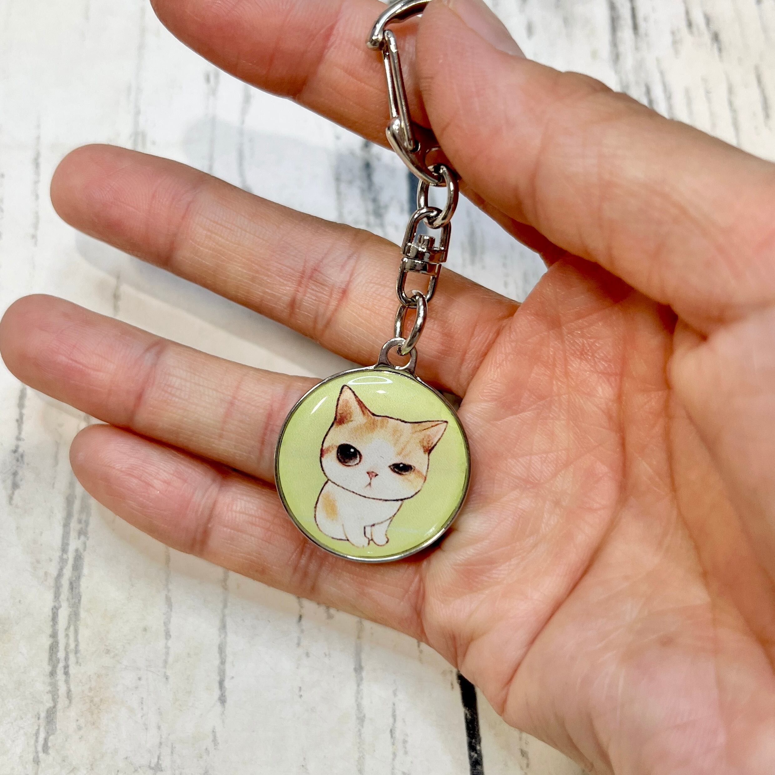 キーホルダー | ペットイラストはぐもふ