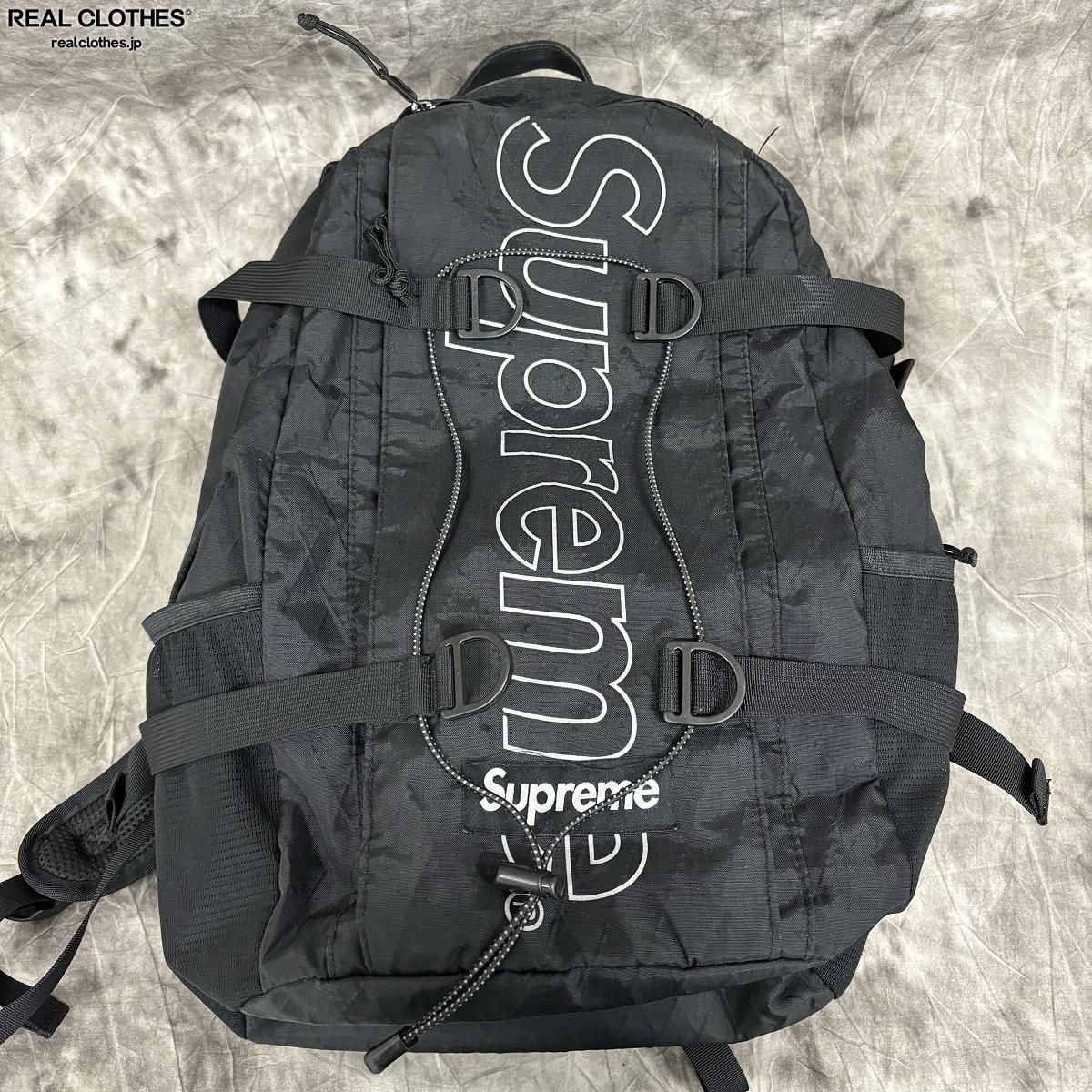 新品 18aw supreme backpack black
