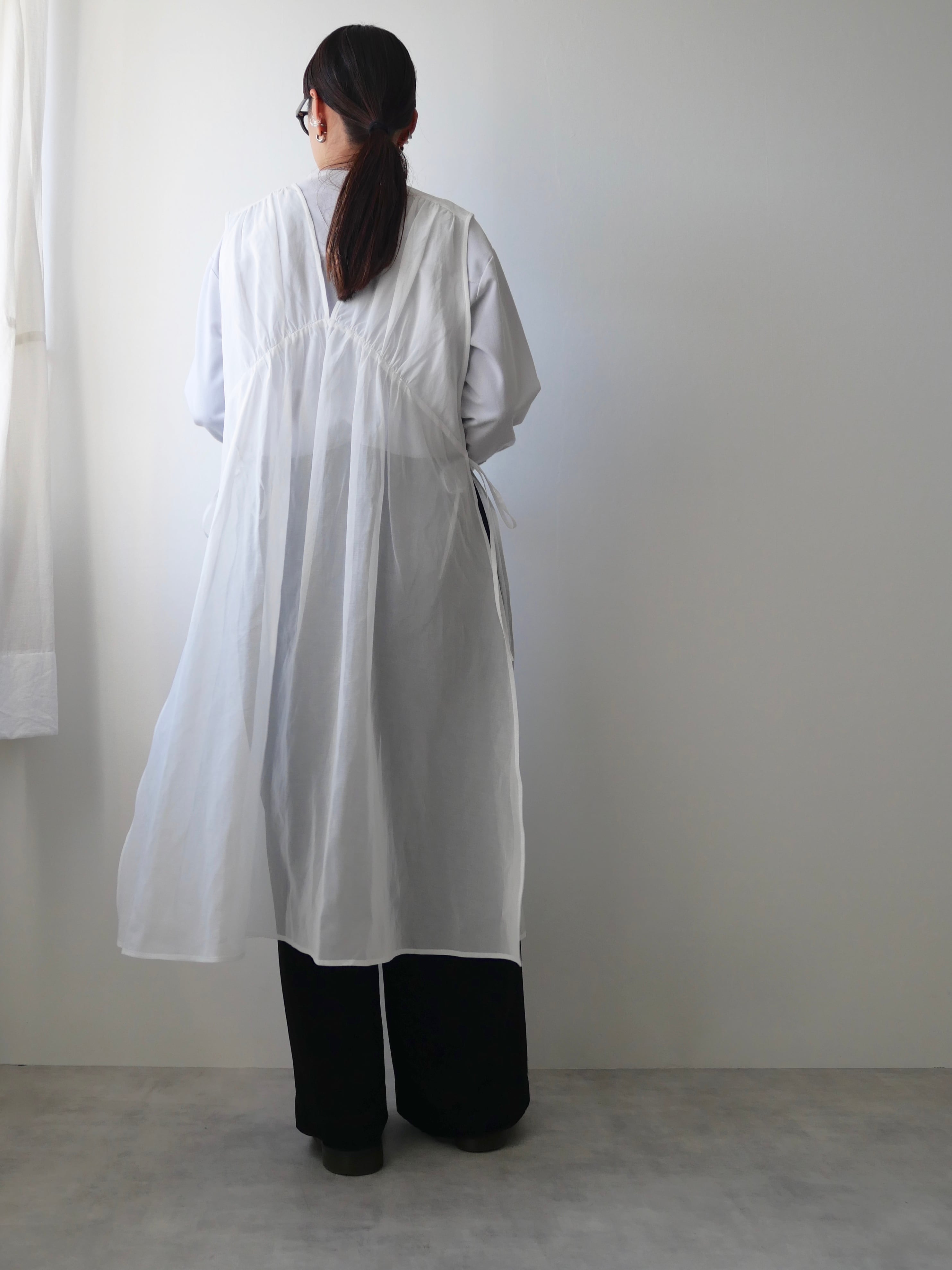 TENNE HANDCRAFTED MODERN オーガンジープルオーバー TENNE