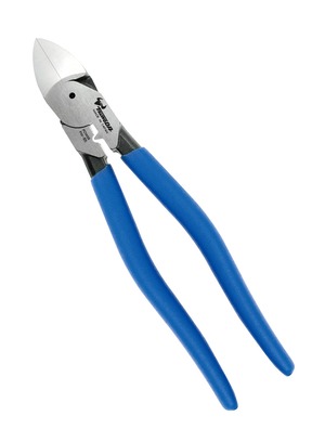 【在庫処分】ツノダ(Tsunoda) 電工パワーニッパー 薄刃 225mm 圧着機能付 PW-305