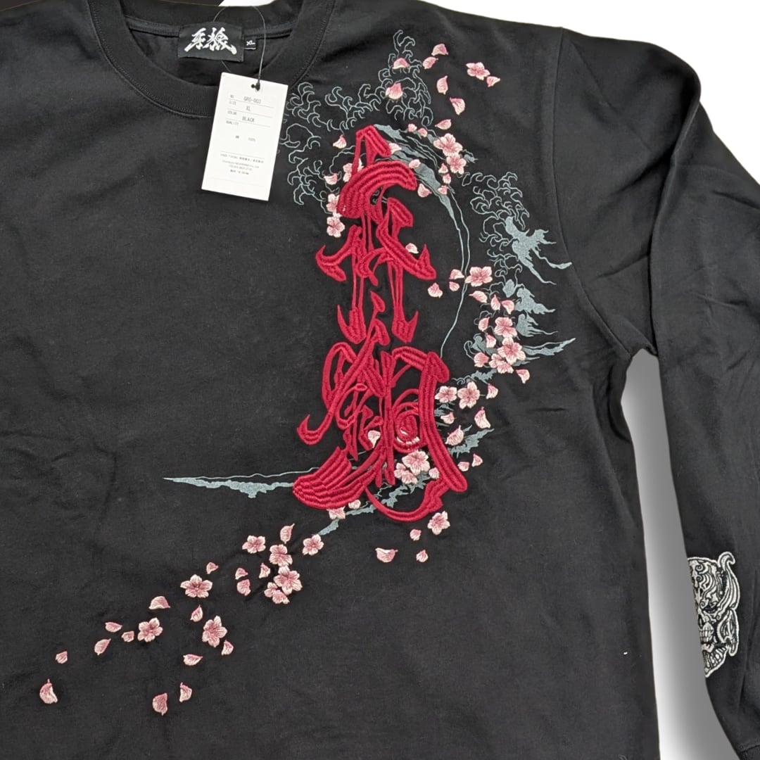 黄金騎士ガロ 刺繍ロングTシャツ | 牙狼＜GARO＞ショップ