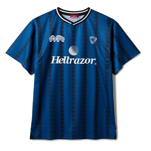 HELLRAZOR｜ALLCITY FOOTBALL JERSEY -Deep Blue- "送料無料"