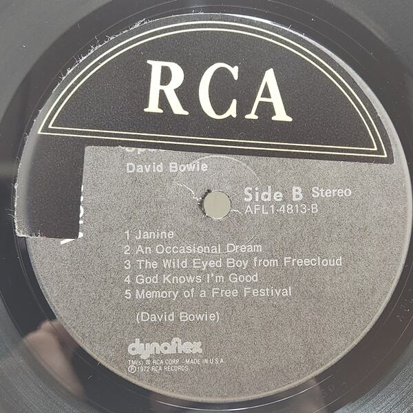 David Bowie / Space Oddity [AFL1-4813] - 画像4