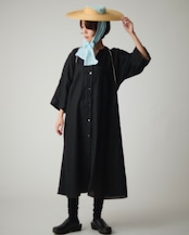 【suie】Linen tasuki robe coat/リネンたすき羽織りワンピース