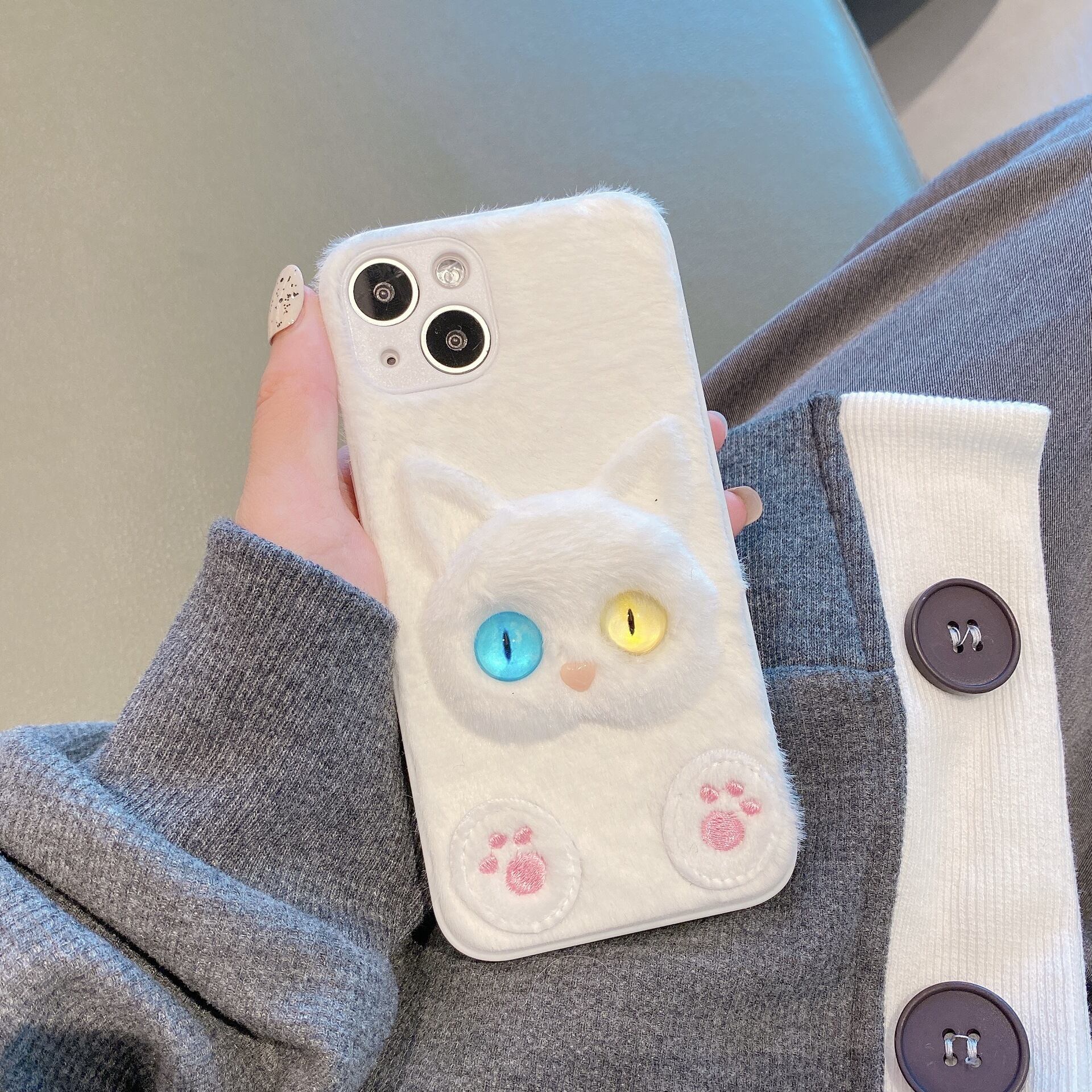 Iphoneケース スマホケース ネコ 猫 ふわふわ スマホカバー ソフトケース 超可愛い 人気 かわいい ファッション 耐衝撃 携帯ケース 携帯カバー 保護カバー Iphone7 Iphone 12 Iphoneｘ Dk大黒ファシオン通販店