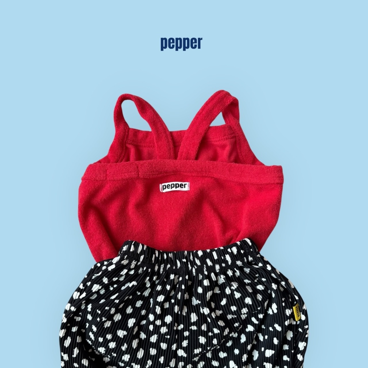 【取寄/韓国直送】PEPPER  26/SM ブルピンプリーツジョガーパンツ