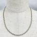 Old 925 Silver Anchor Chain Necklace Made In Hungary
