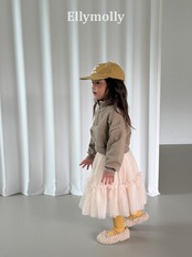 韓国子供服 / 26Autumn / ELLY MOLLY / ソラシャシャスカート / 秋服 *5~15*