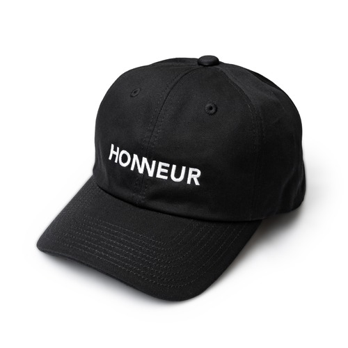 HONNEUR’s LOGO CAP -Black-