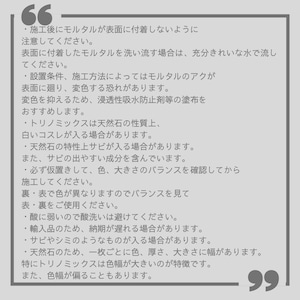 トリノミックス TORINO MIX(斑岩)