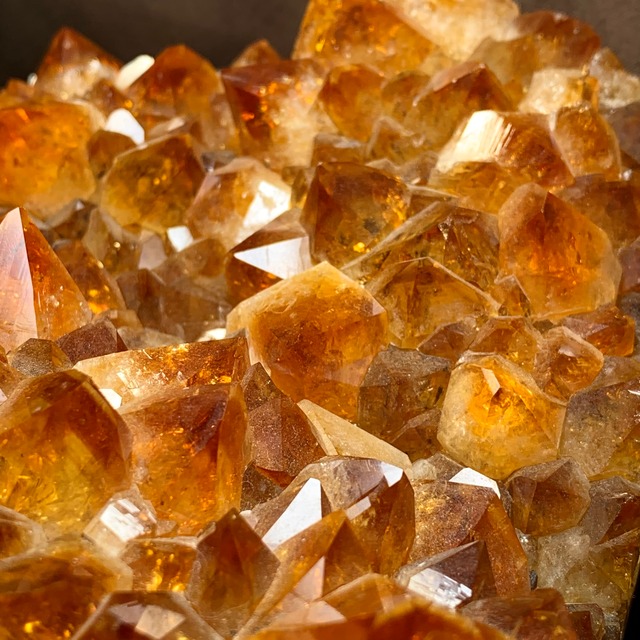 大型☆ディープシトリン 原石クラスター