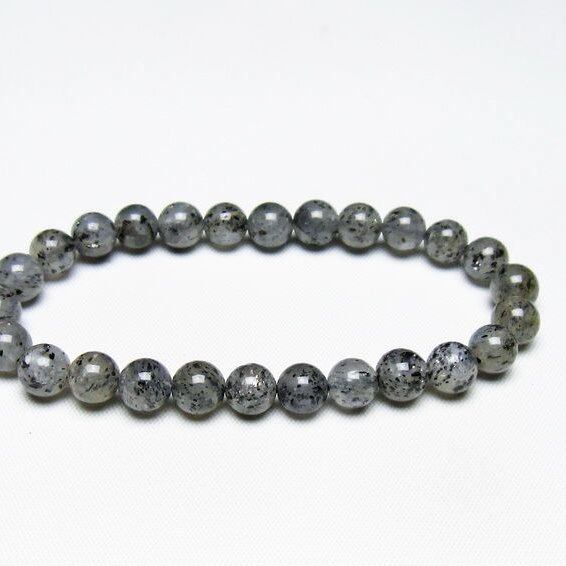 バイオタイトインクォーツ ブレスレット 7mm 一点物 メール便可 [M便 1/10] 111-48196