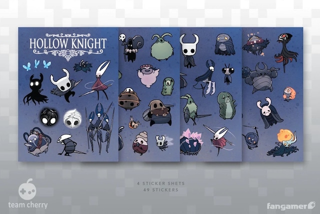 ハロウネストのステッカーセット by Laura Verdin / Hollow Knight (ホロウナイト)