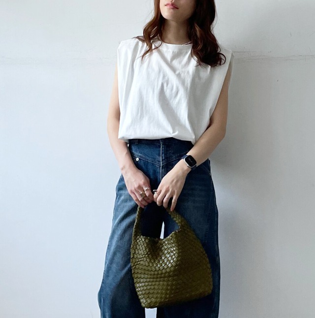 ナンバーミーTOKYO"TAC SHOULDER CUT AND SAW"WHITE