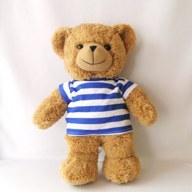 Tシャツ テディベア くま ぬいぐるみ ラッピーベア Llサイズ モカブラウン 身長42センチ ｗedding ぬいぐるみ Chiko