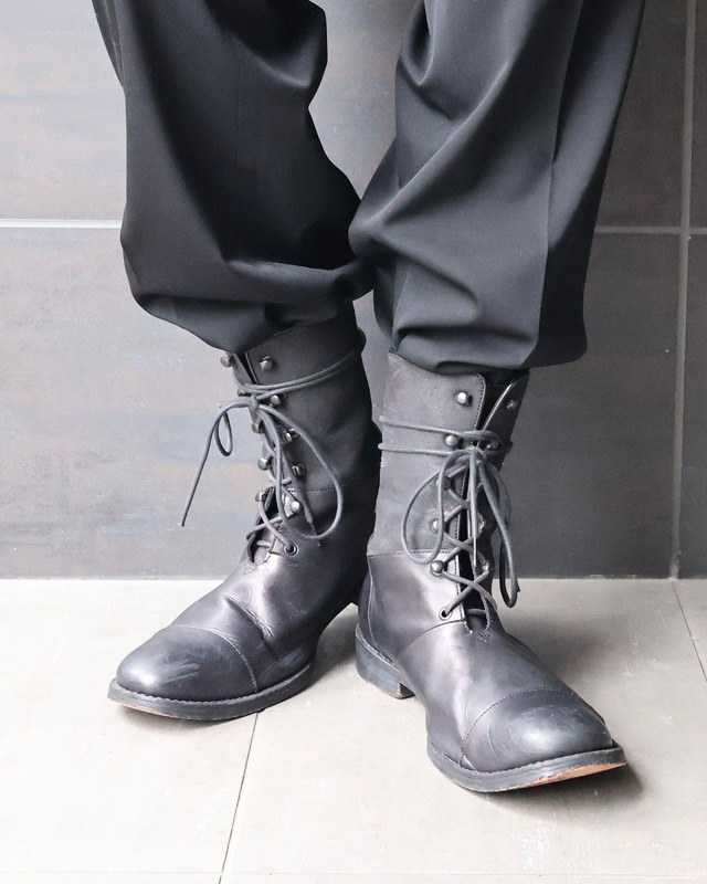 【Y's】lace up leather boots