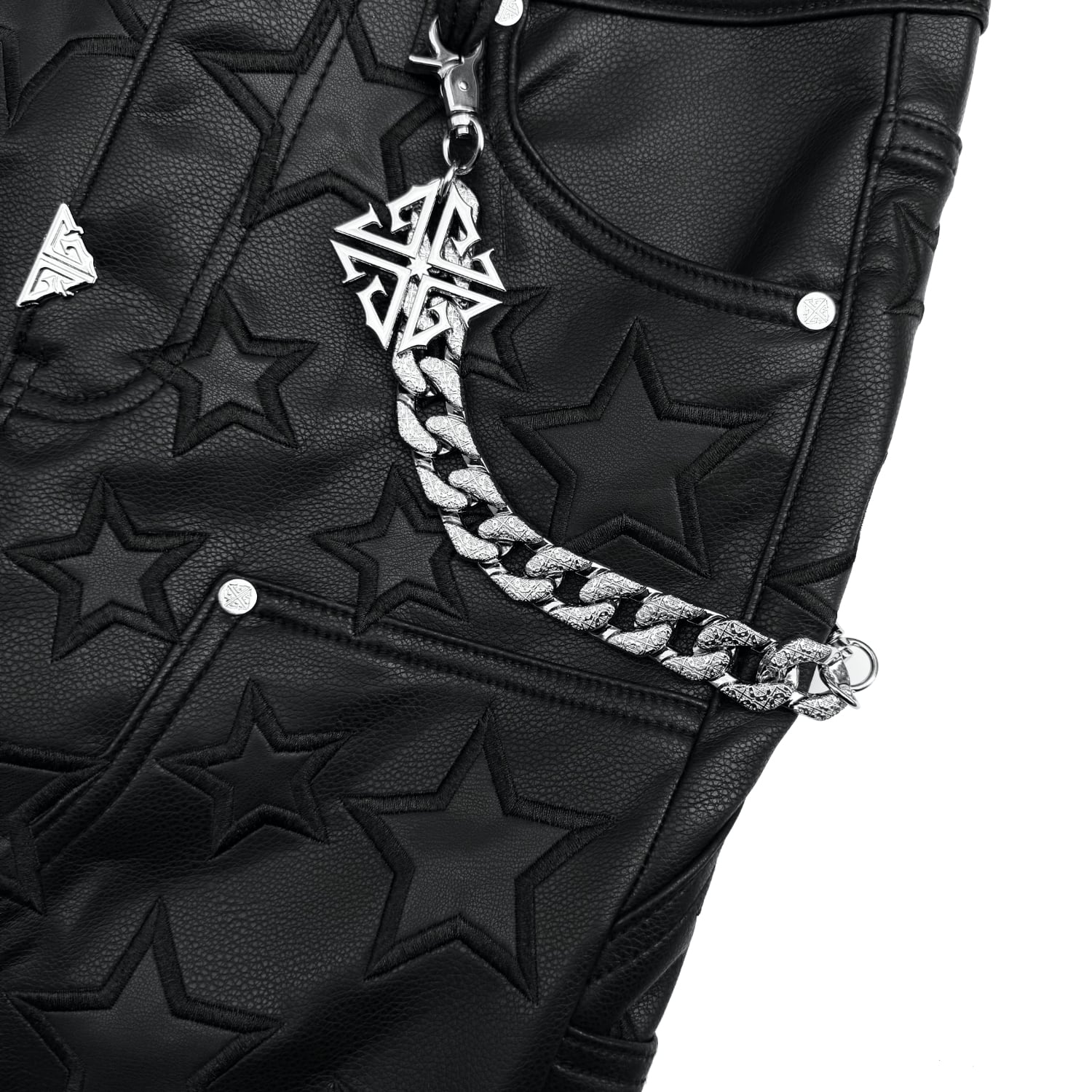 GUAPI / STARS LEATHER PANT グアピ GUAPI / STARS LEATHER PANT | HOLICK