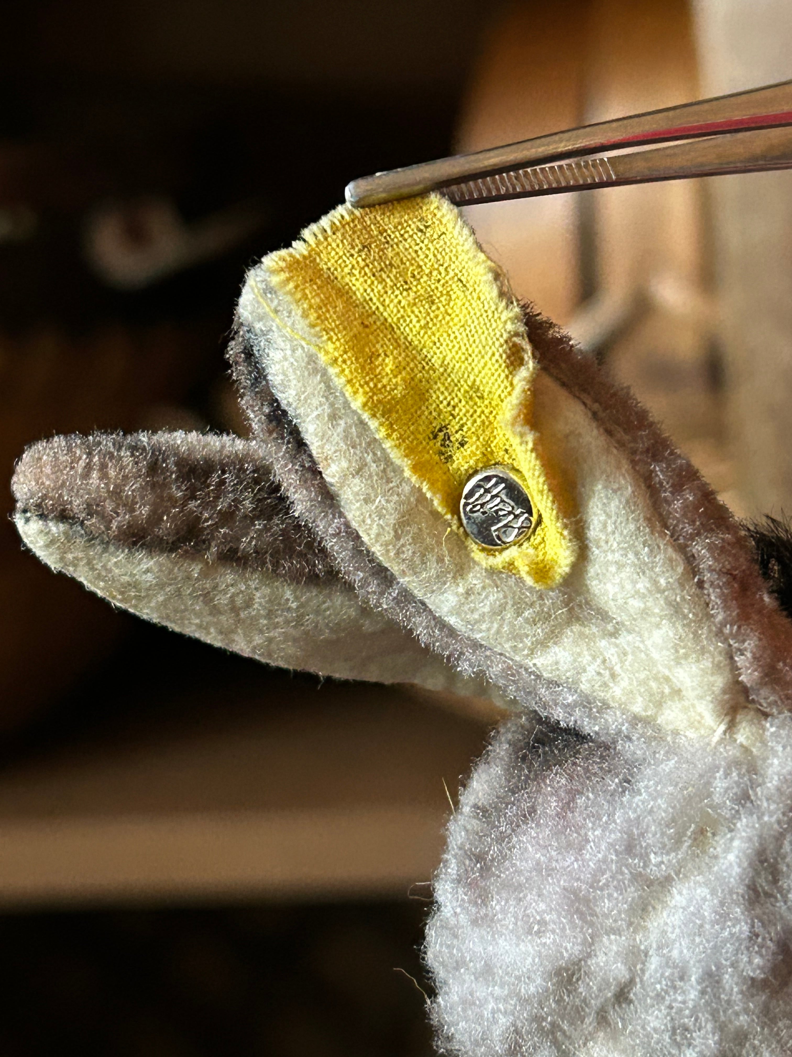 ドイツ製 ヴィンテージ Steiff シュタイフ ロバ Grissy グリッシー