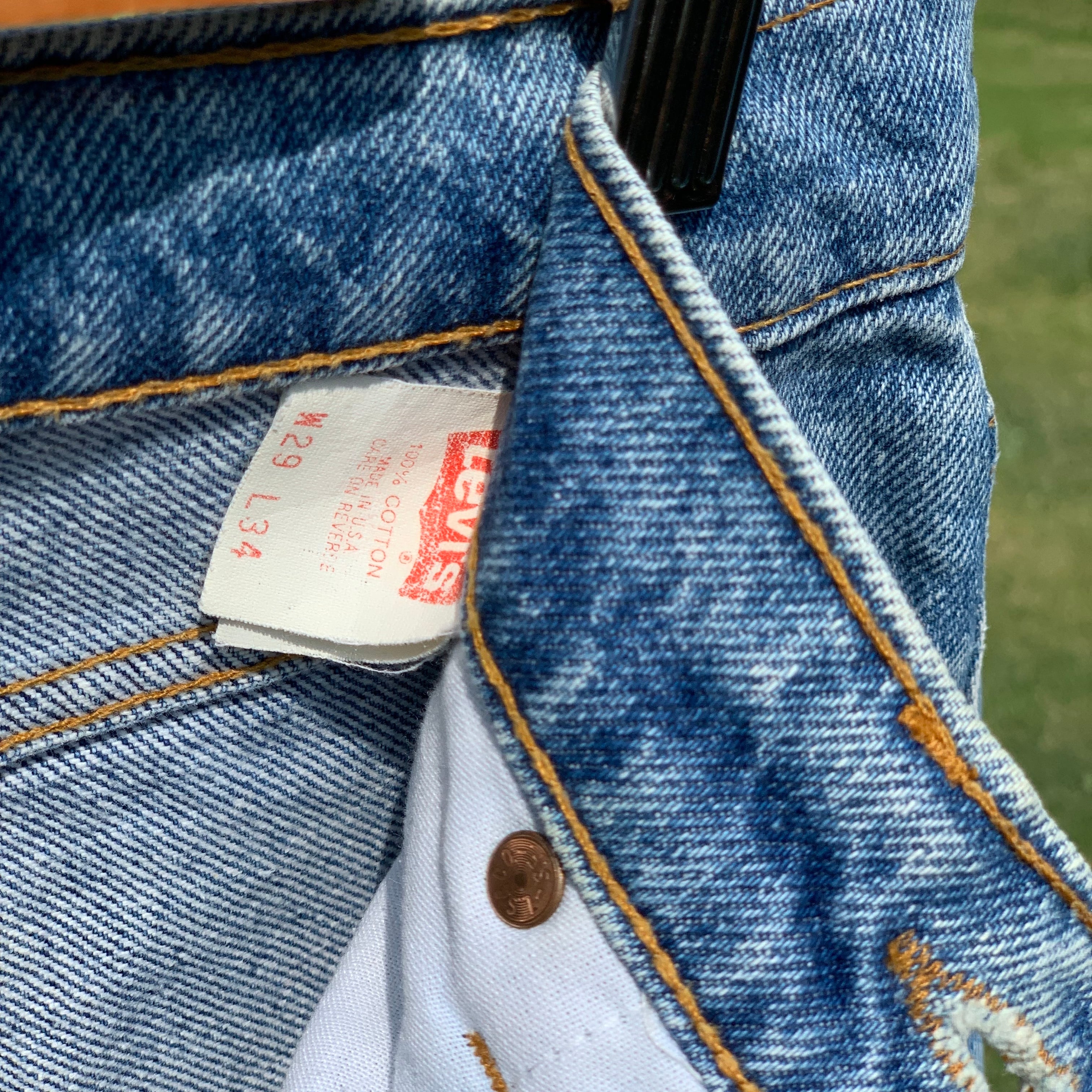 80〜90's米国製W30Levi's リーバイス 510 106