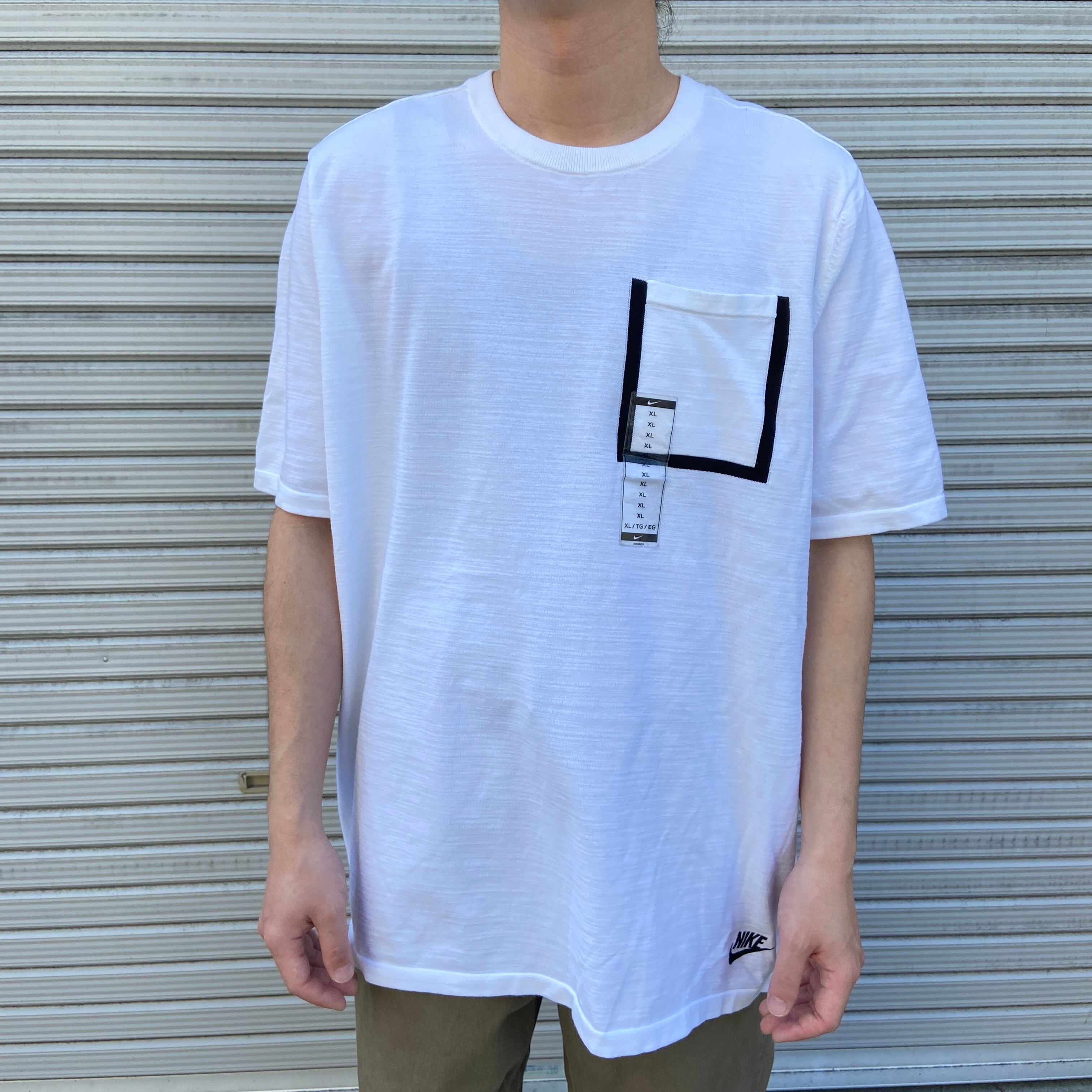 新品未使用品 NIKE ナイキ テックニットポケットTシャツ ポケT