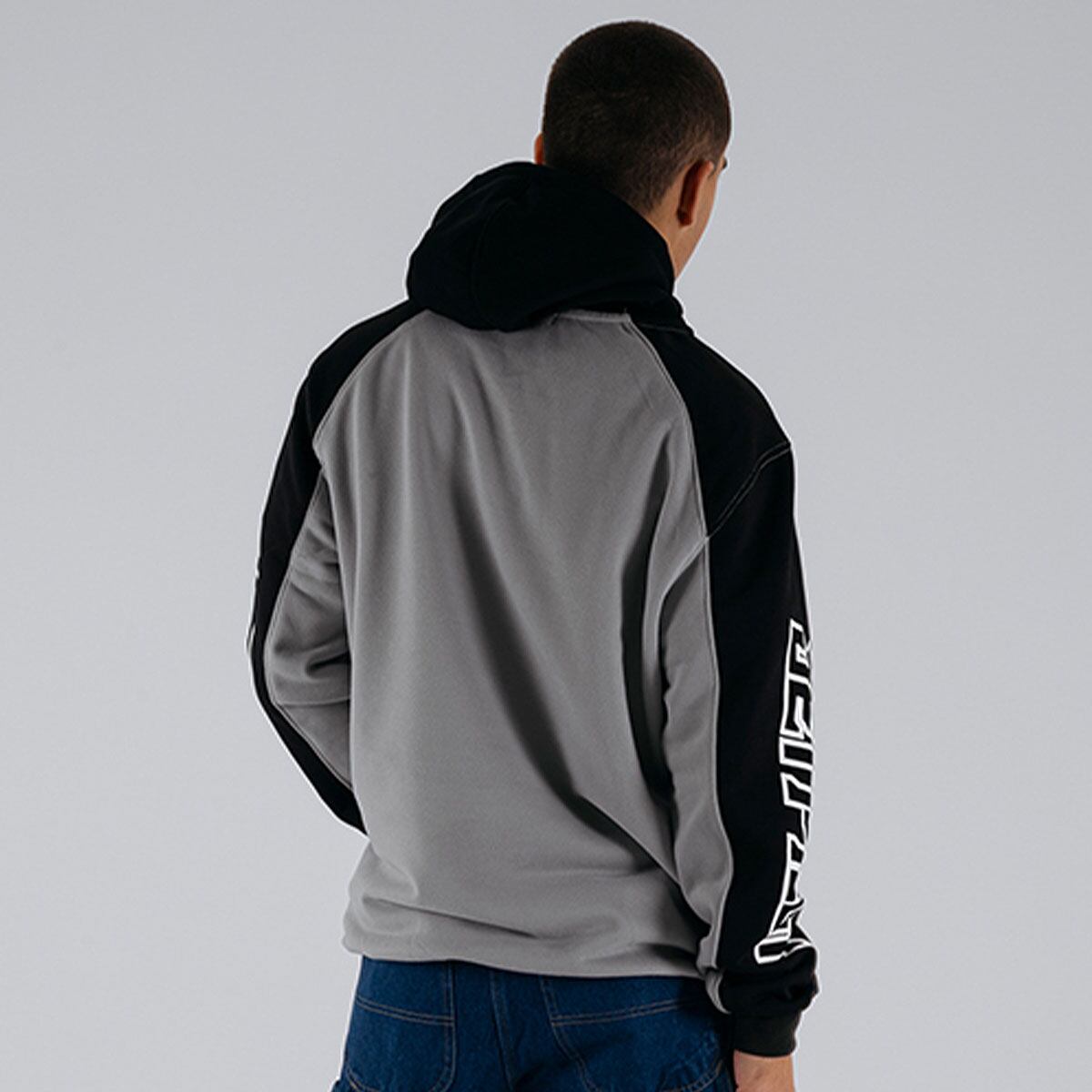 アイコニック プルオーバー グレー フーディー スウェット W26702