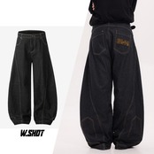 ストリート リバース デニムパンツ P292