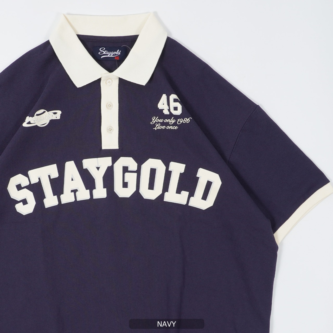＼SALE／◆STAY GOLD ヘビーウェイト ビッグポロ◆yo-22026