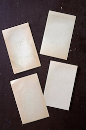 20s フランス 4set 膨満な花々と野菜たち 種子袋用ラベルz アンティーク