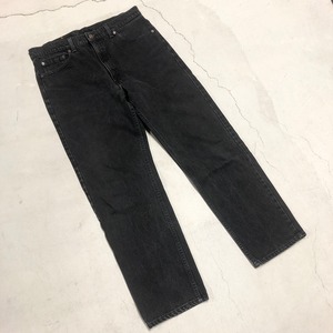 ⊕1990'S LEVI'S 505 後染め BLACK DENIM PANT