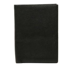 エルメス 二つ折り財布 ブラック トゴ レディース HERMES 【中古】
