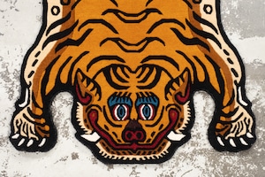 Tibetan Tiger Rug 《Sサイズ•ウール277》チベタンタイガーラグ