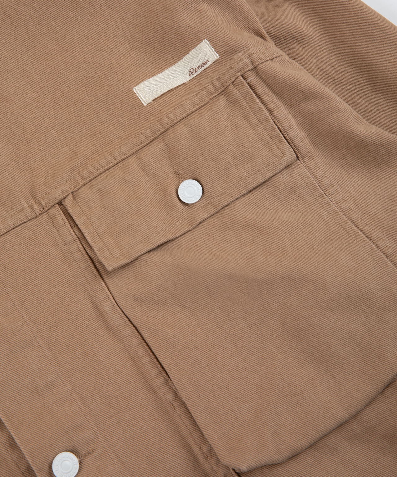 【#Re:room】COTTON TWILL COLOR BIG JACKET［REJ104］