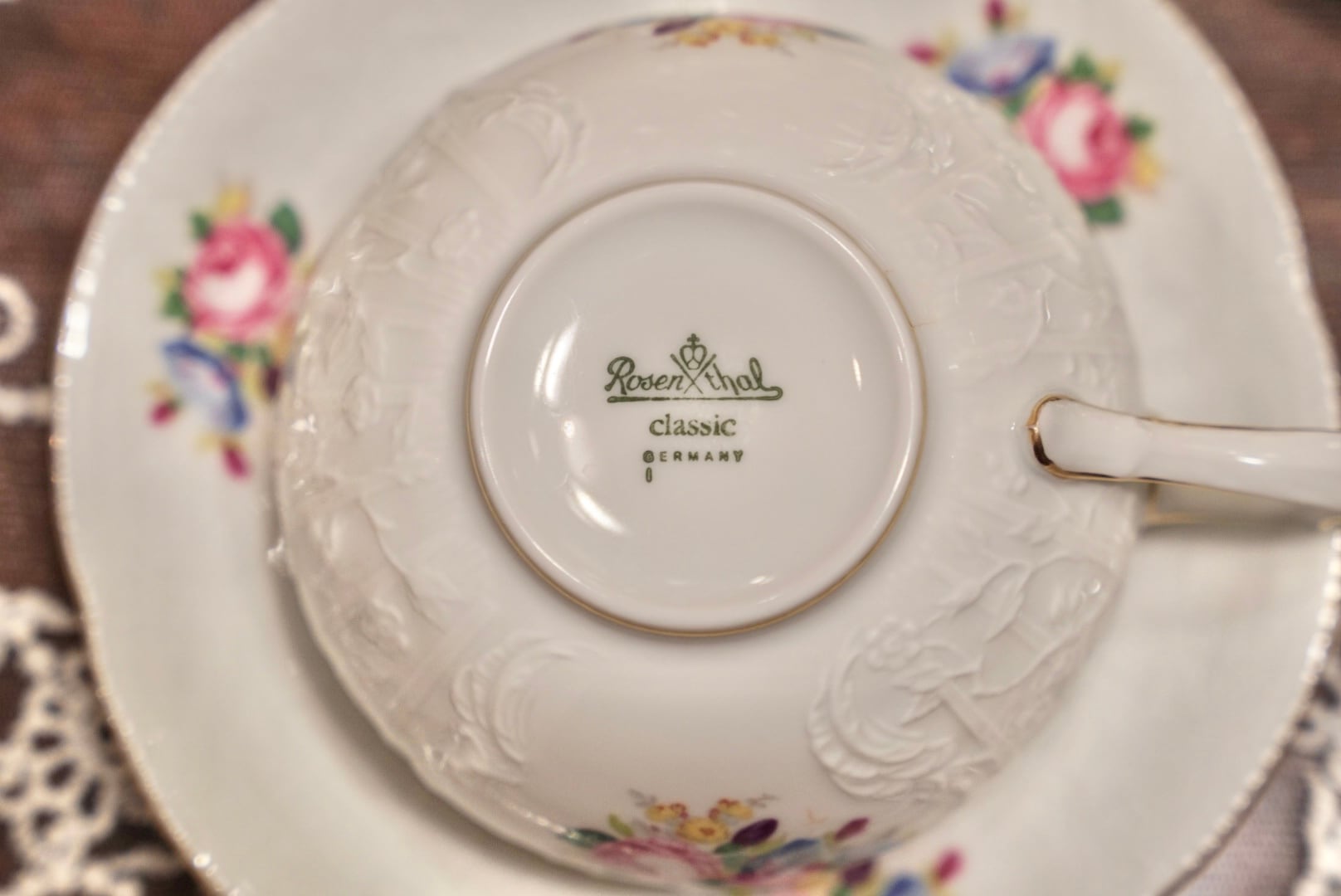 A【Rosenthal】ローゼンタール Classic Rose クラシックローズ ティー