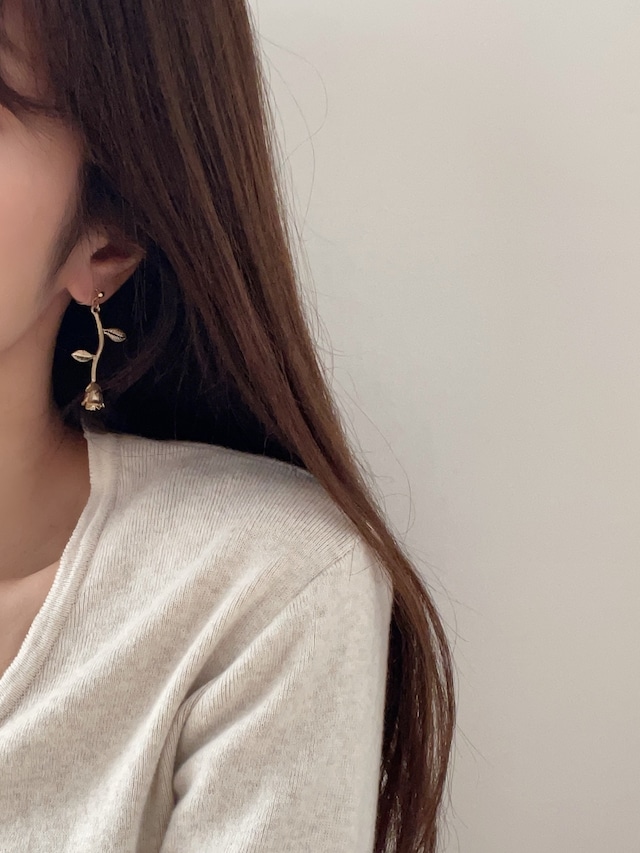 (即納) Fil. / Flower swing earring
