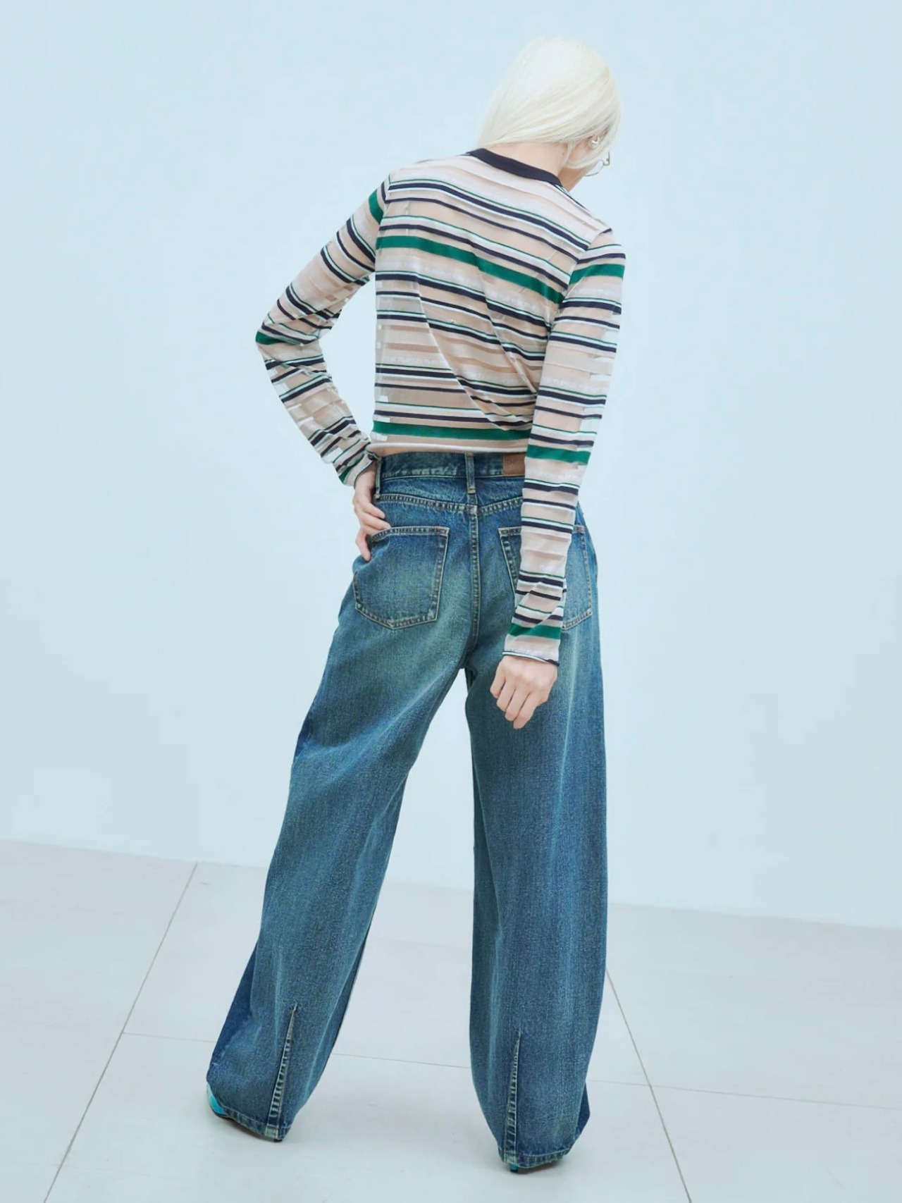 【26SS】THINGS THAT MATTER シングスザットマター / デニム / CURVE SILHOUETTE DENIM - 7