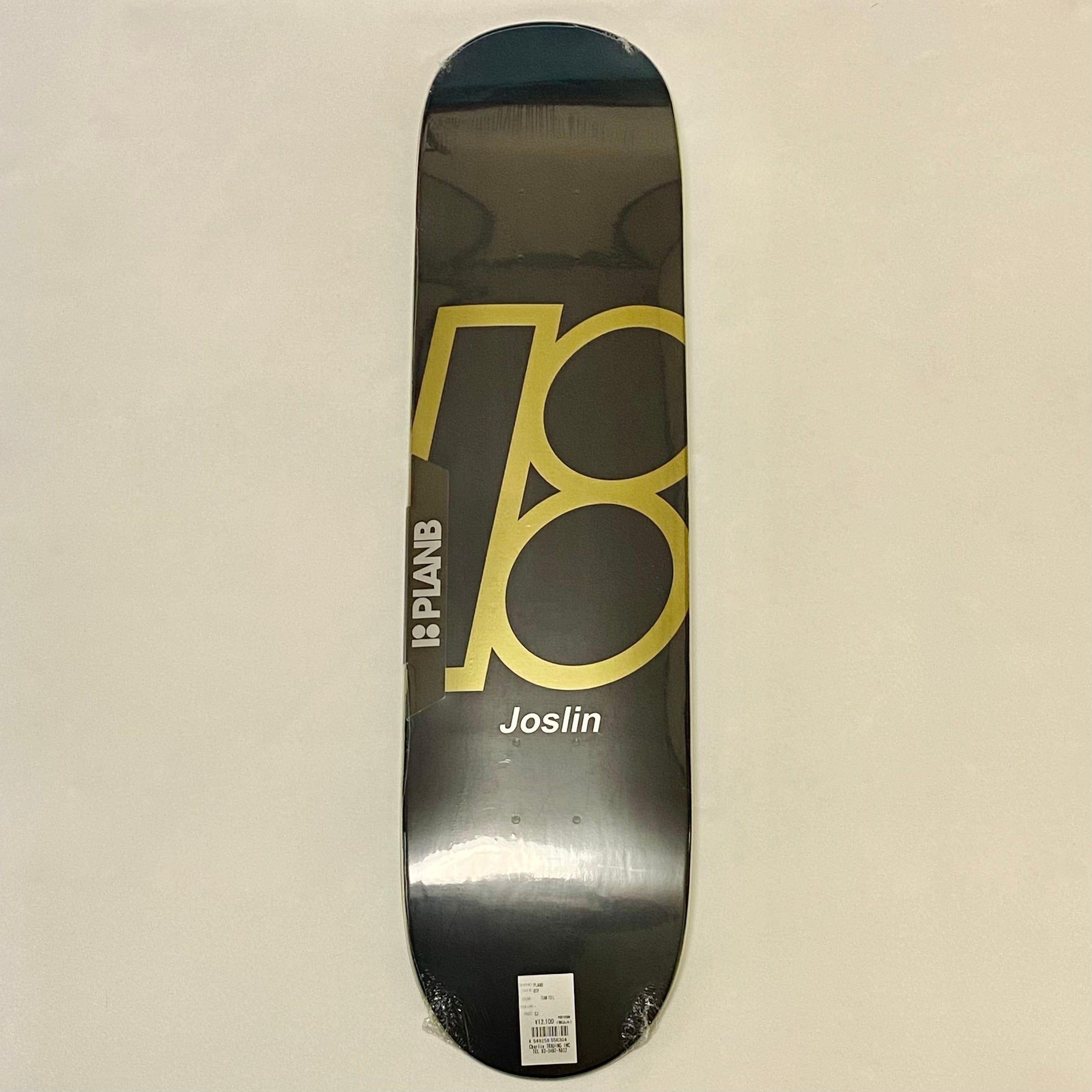 8.0×31.75inch PLANB TEAM FOIL JOSLIN（プランビースケートボード