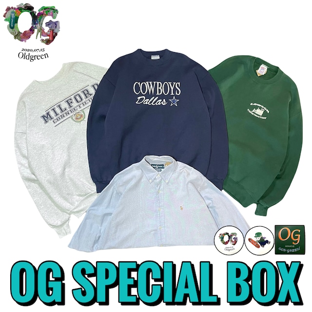 OG SPECIAL BOX   【4items】+sticker ×3