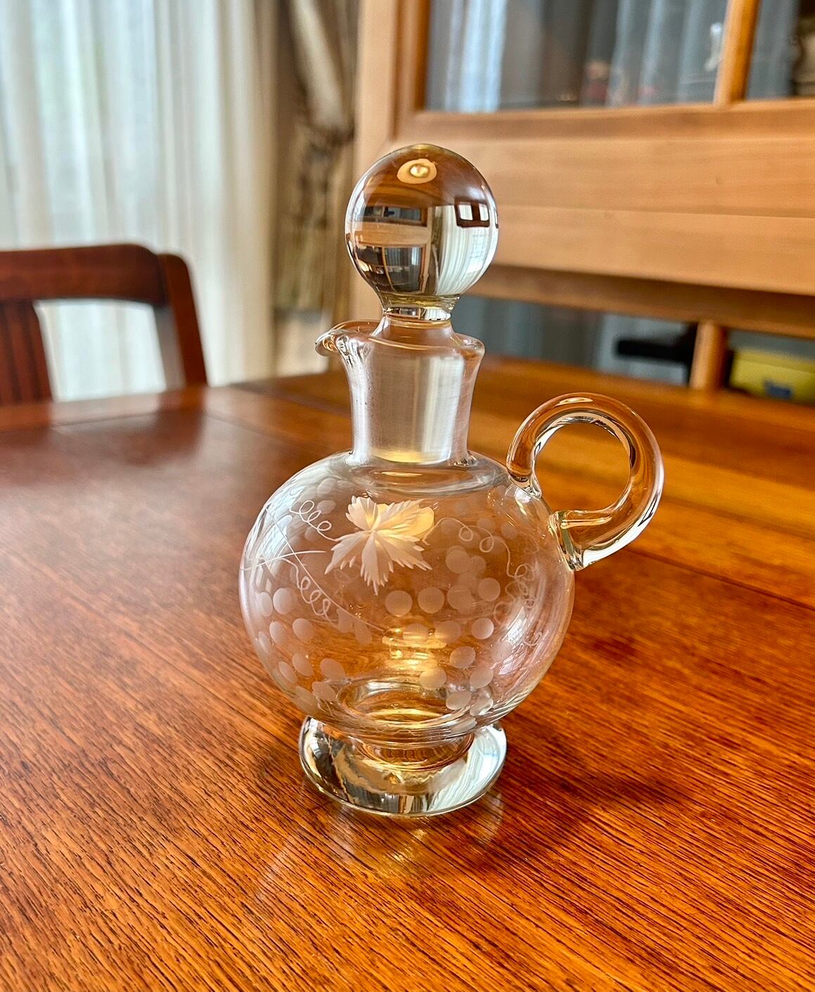 津軽びいどろ　オリーブグリーン デキャンタ 津軽びいどろ オリーブグリーン デキャンタ ガラス｜Glass | うつわ