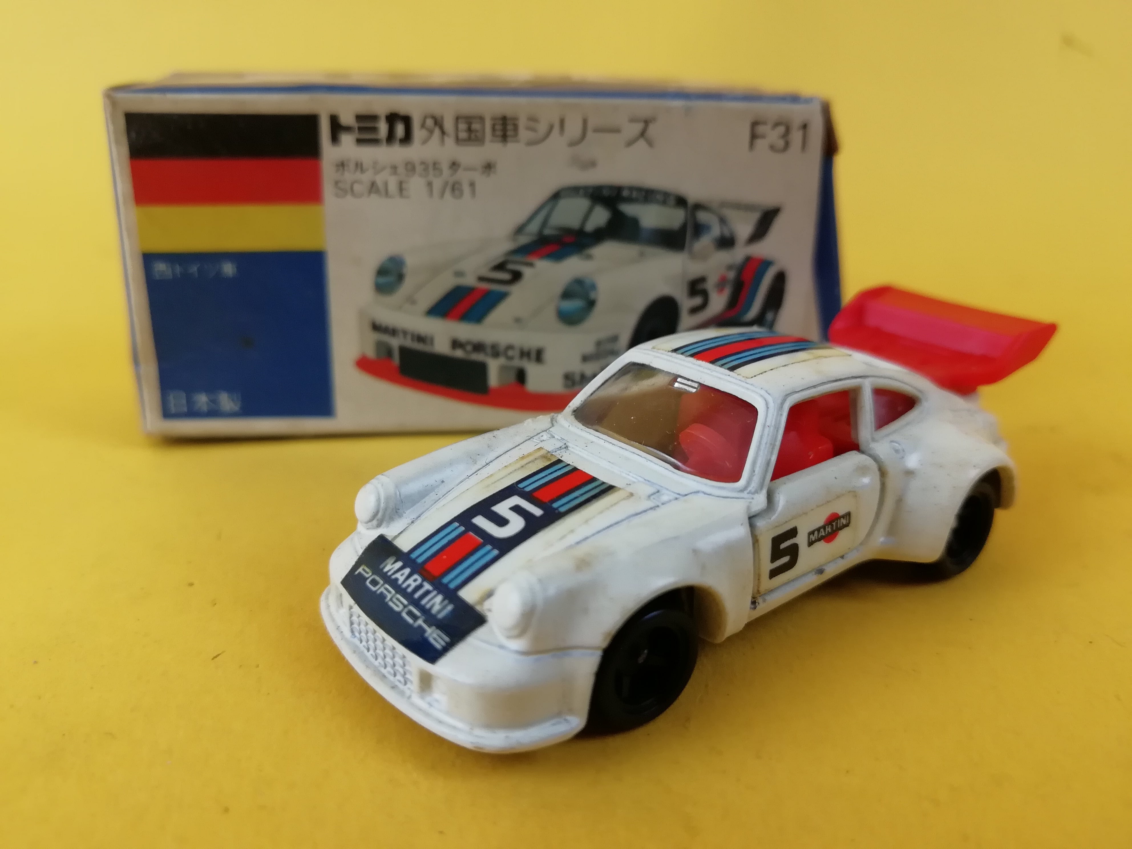 希少☆日本製 トミカ F31 PORSCHE ポルシェ 935 ターボ