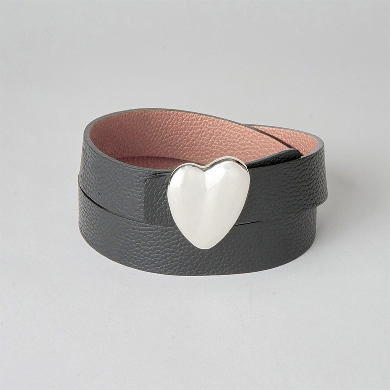 BELT　HEART 30　SILVER